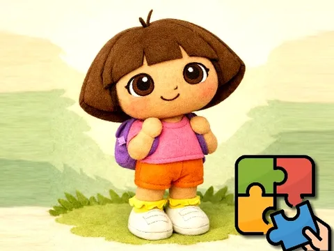 Play Dora Puzzle Challenge - Free Online Puzzle