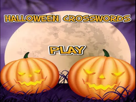 Play Halloween crosswords HTML5 - Free Online Halloween