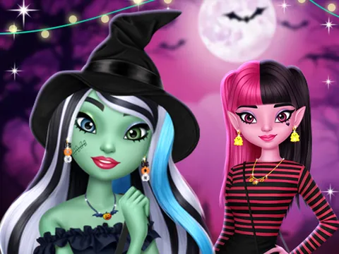 Play Monster High Spooky Fashion - Free Online Halloween