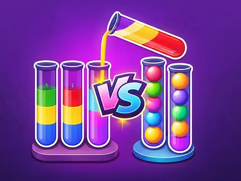 Play Water Ball Sorting Puzzle - Free Online Puzzle